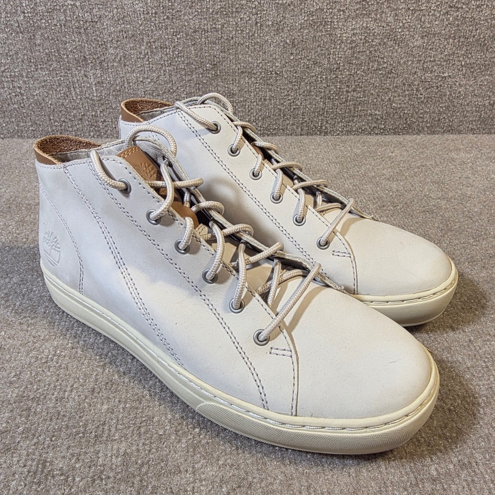 Timberland Adventure 2.0 Cupsole Chukka Mens 9.5 Grey Nubuck Leather A1ZMS